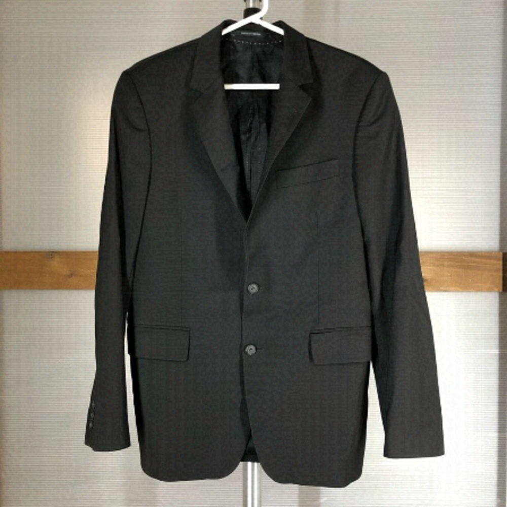 TIGER OF SWEDEN Kalkin Suit Wool Blend Black Blazer Sz‎ 48 (US 38)